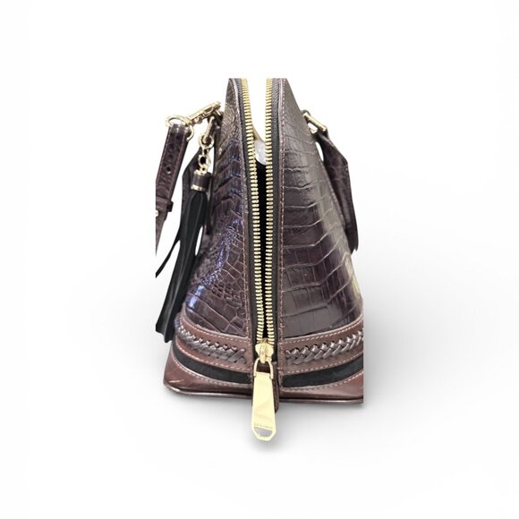 Brahmin Duxbury Satchel – Croc Embossed Leather - Picture 15 of 16